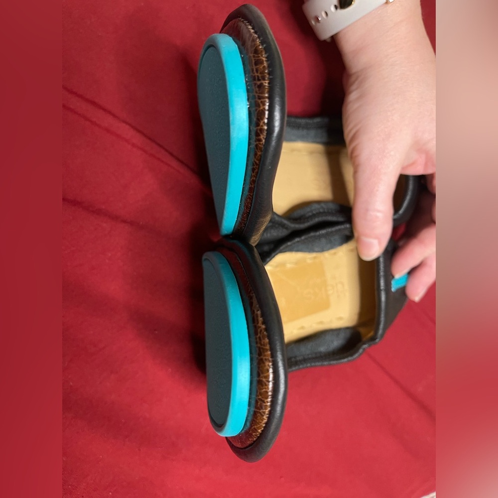 Tieks Black Ballet Flat Slippers size 8 - Picture 5 of 8